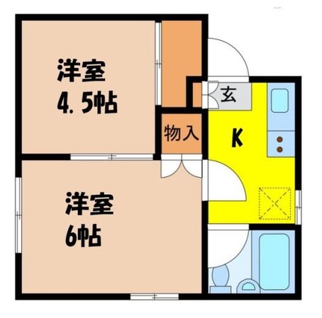 伊那北駅 徒歩30分 1階の物件間取画像